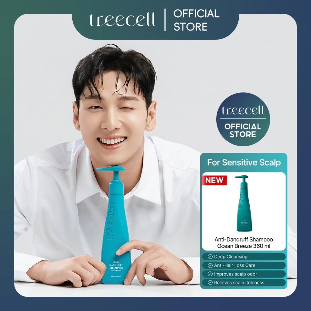 TREECELL Anti Dandruff Shampoo Ocean Breeze 360ml