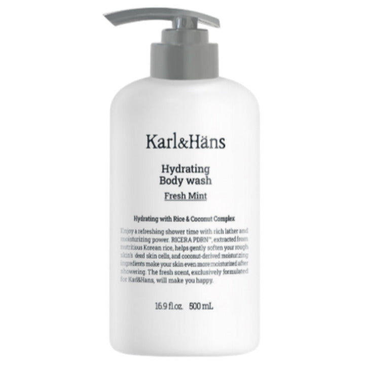 KARL & HANS Hydrating Body Wash Fresh Mint 500ml