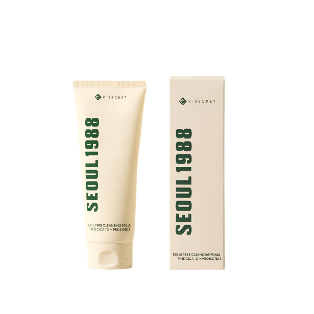 KSECRET Seoul 1988 Cleansing Foam : Pine Cica 1% + Probiotics 150ml