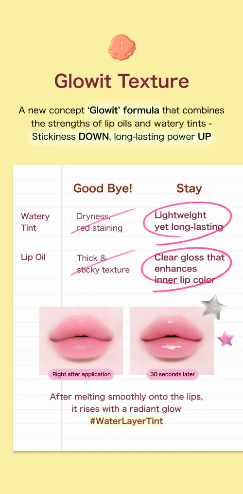 TIPTOE Glowit Sorbet Tint 4.5ml (3 Shades)