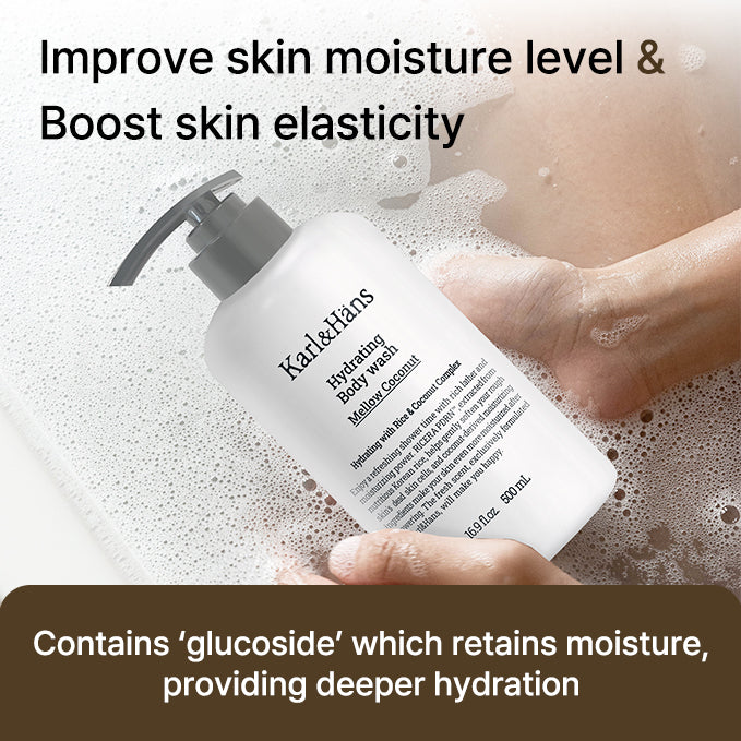 KARL & HANS Hydrating Body Wash Fresh Mint 500ml