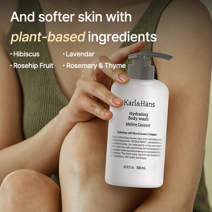 KARL & HANS Hydrating Body Wash Fresh Mint 500ml