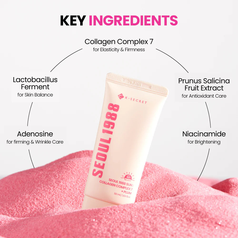 KSECRET Seoul 1988 Sun: Collagen Complex 7 + Plum