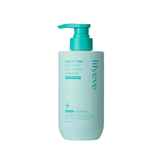 LILYEVE Scalp Turn Cica PDRN Deep Clean Shampoo 500g