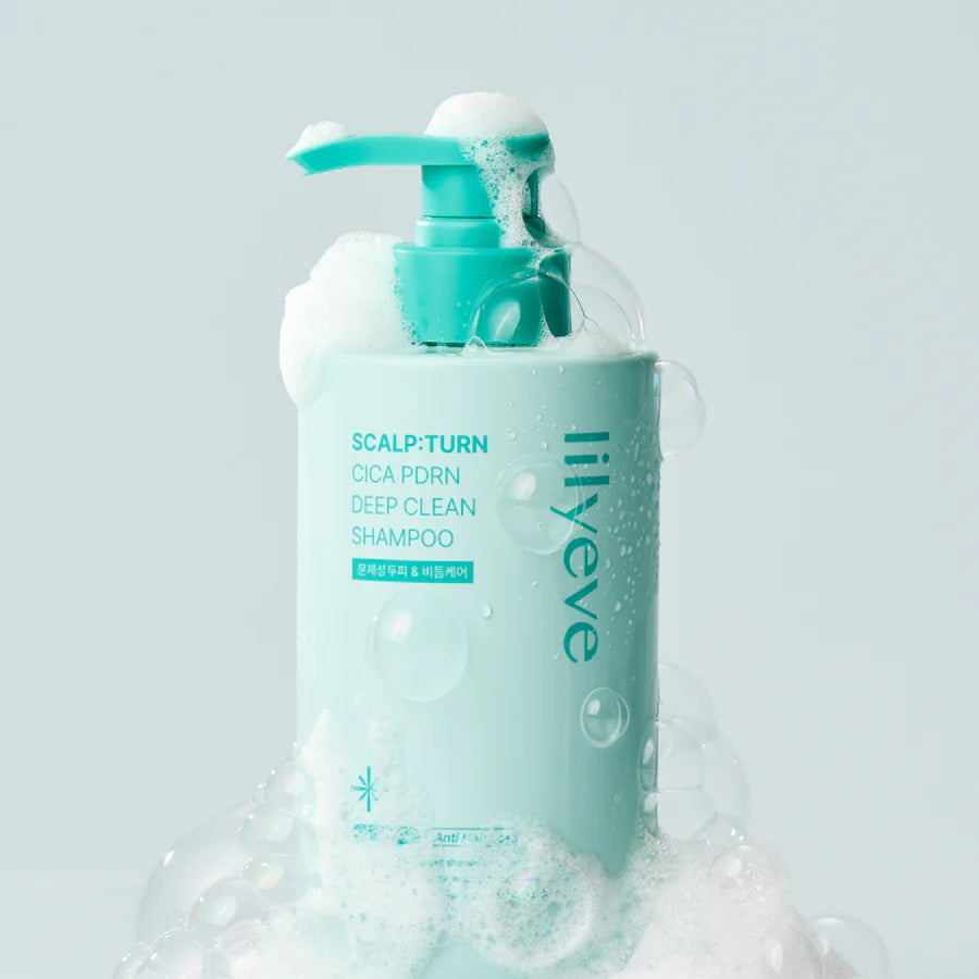 LILYEVE Scalp Turn Cica PDRN Deep Clean Shampoo 500g