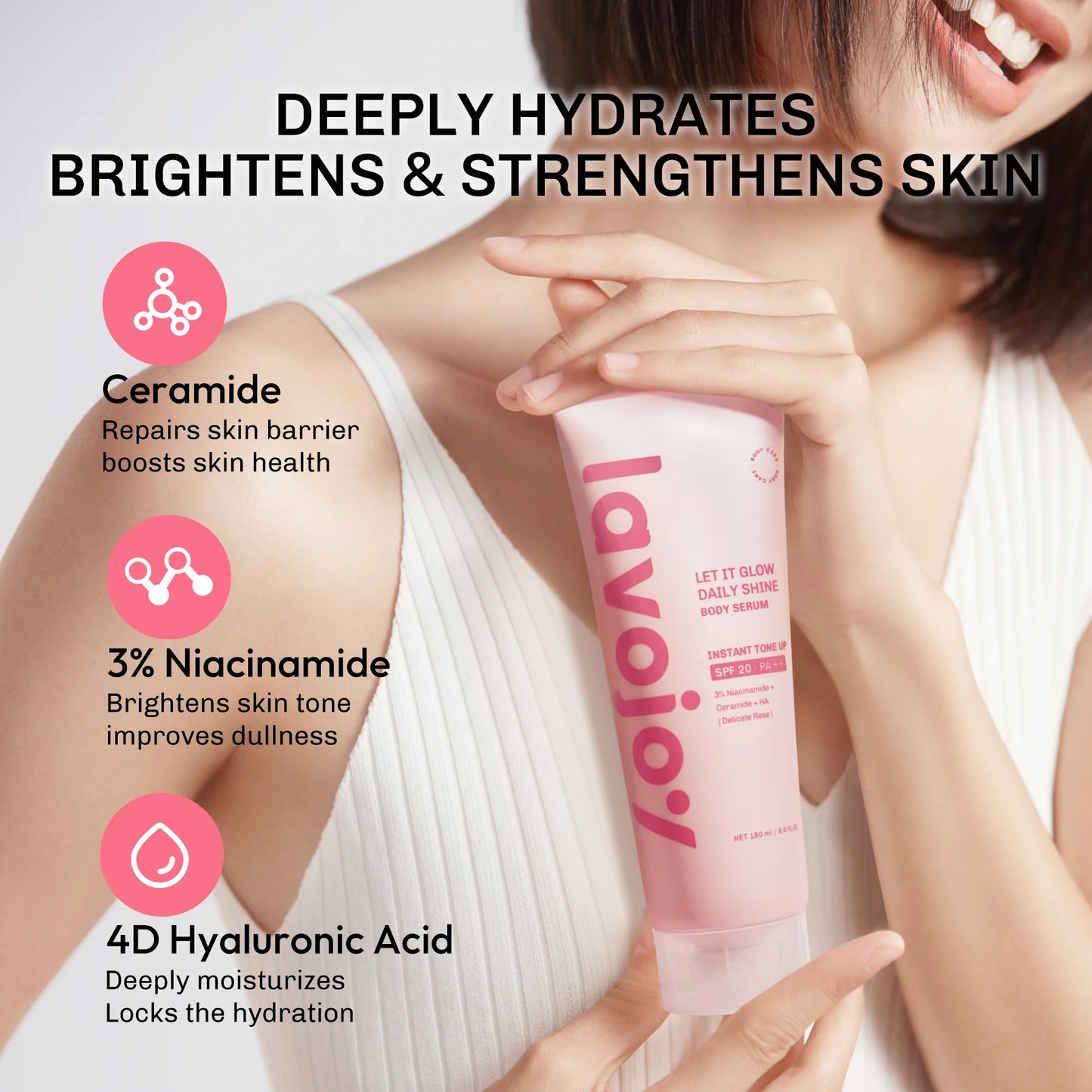 LAVOJOY Let It Glow Tone Up Body Serum 30ml