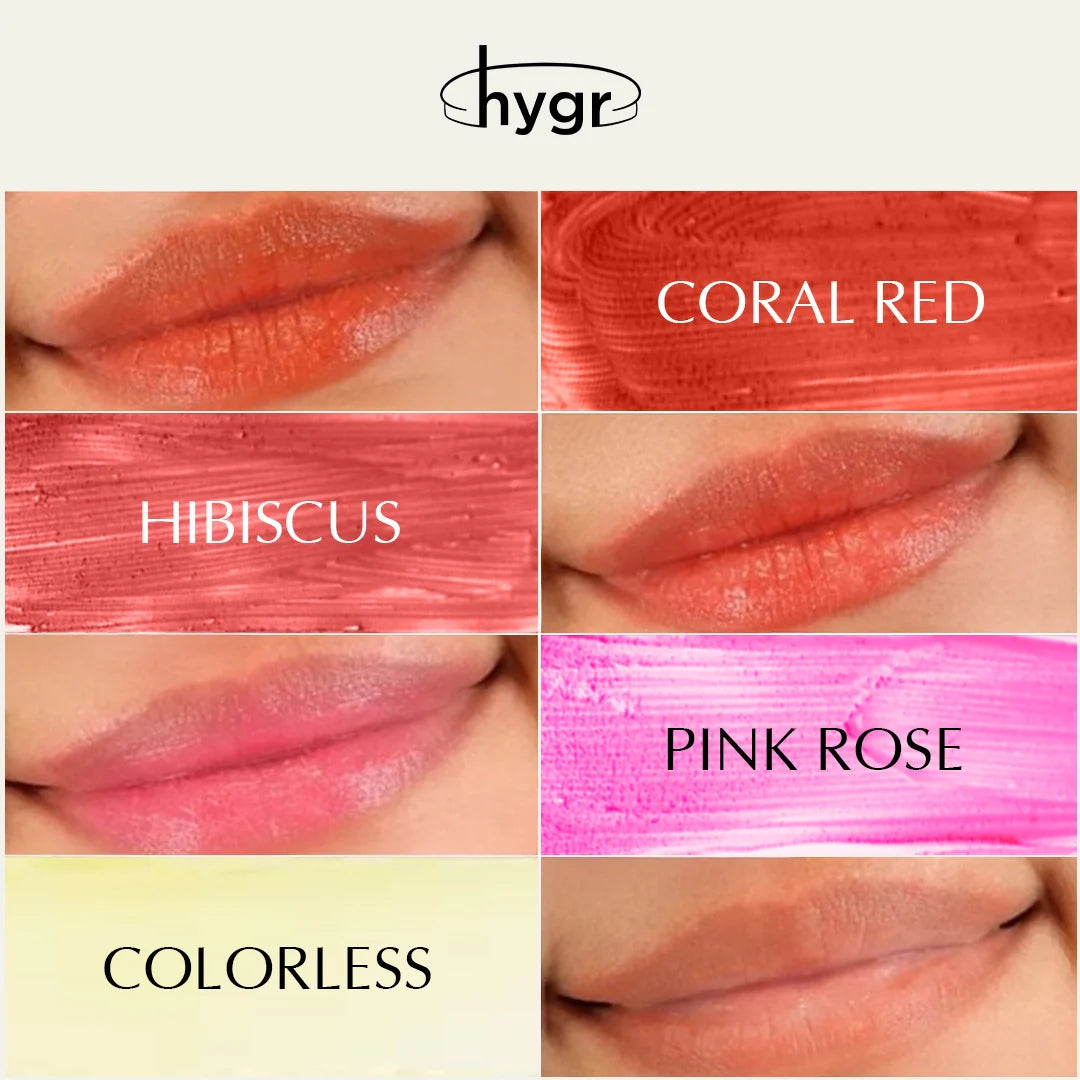 HYGR Tinted Lip Balm (5 shades)