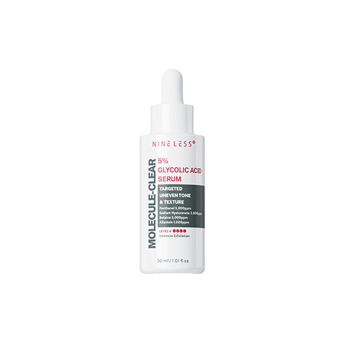 NINE LESS Molecule-Clear 5% Glycolic Acid Serum 30ml