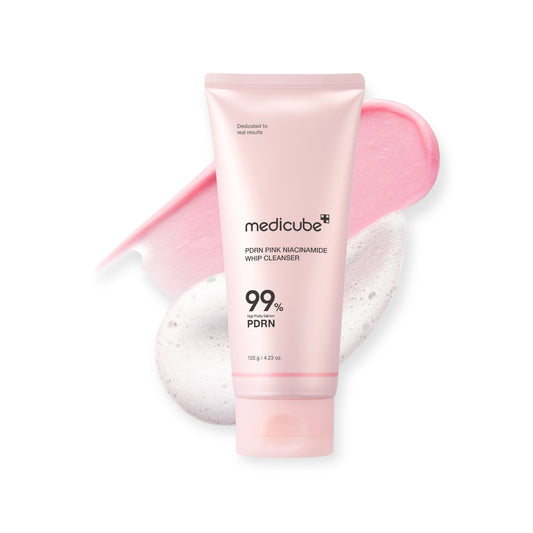MEDICUBE PDRN Pink Niacinamide Whip Cleanser 120g