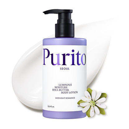 PURITO SEOUL Luminous Moisture Shea Butter Body Lotion 300ml (2 Scents)