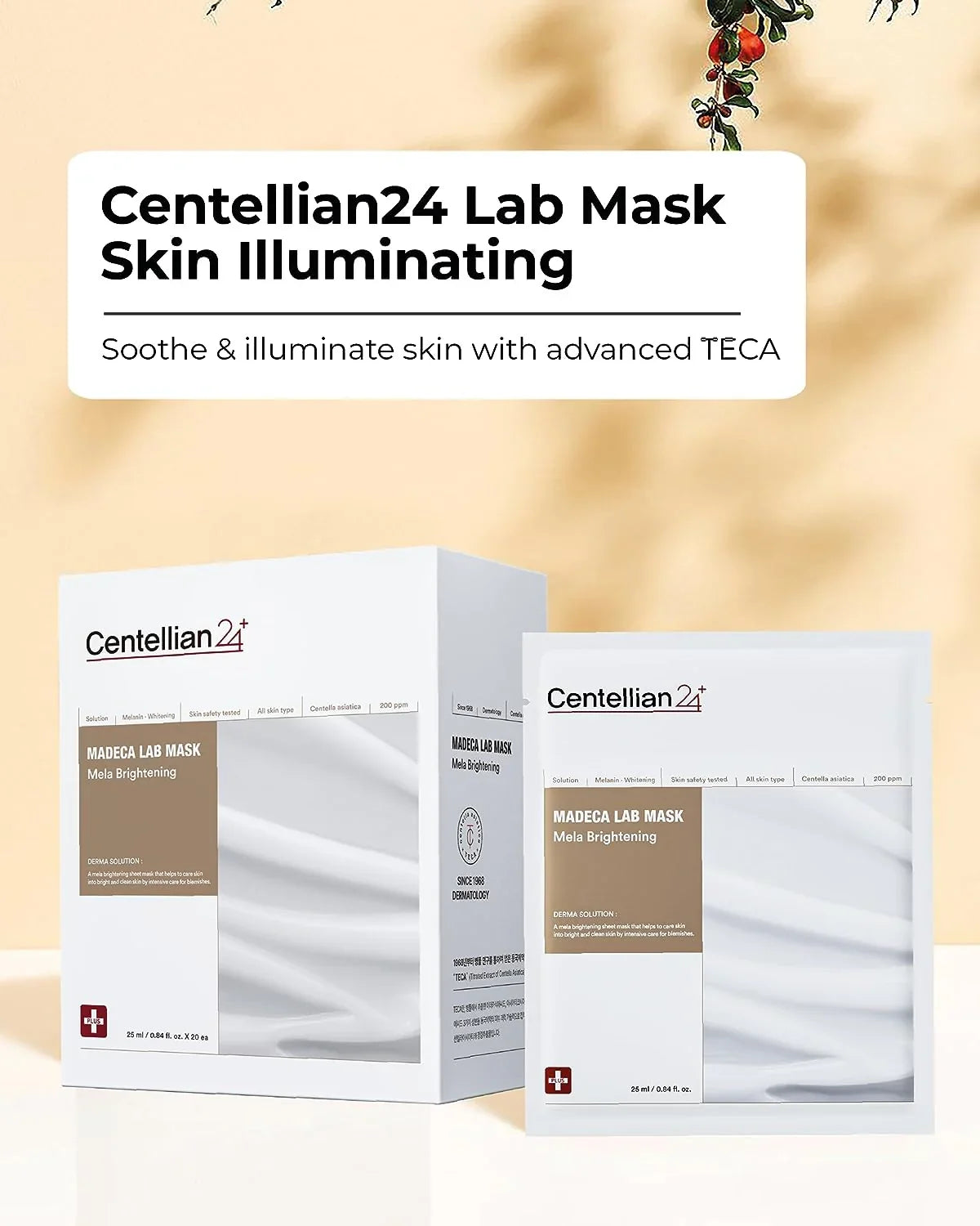 CENTELLIAN24 Madeca Lab Mask Mela Brightening 25ml 1EA