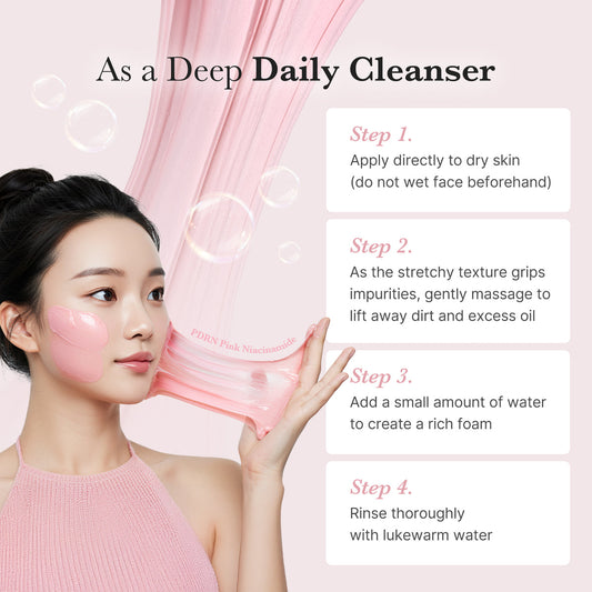MEDICUBE PDRN Pink Niacinamide Whip Cleanser 120g