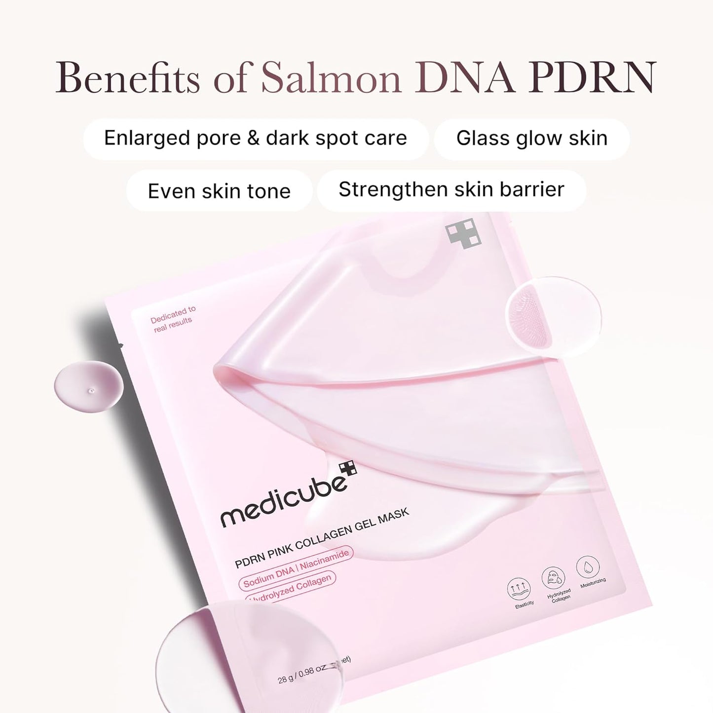 MEDICUBE PDRN Pink Collagen Gel Mask 1EA