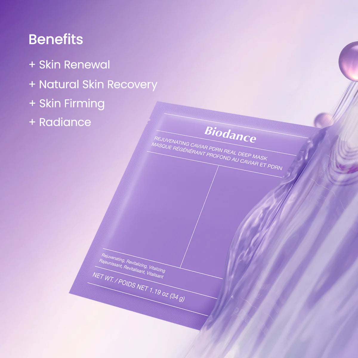 BIODANCE Rejuvenating Caviar PDRN Real Deep Mask 1EA