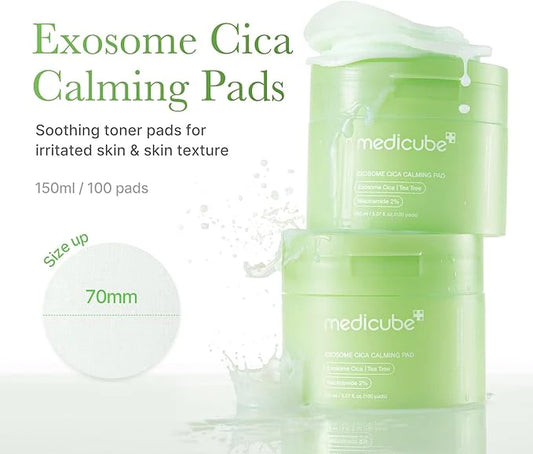 MEDICUBE Exosome Cica Pad 100pcs