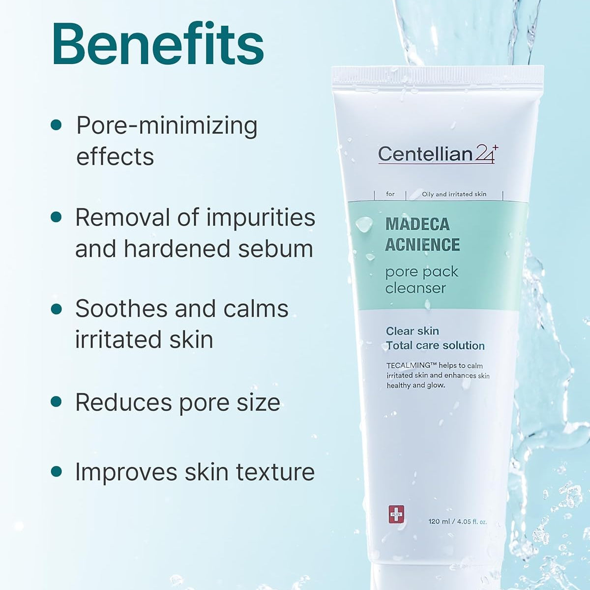 CENTELLIAN24 Madeca Acnience Pore Pack Cleanser 120ml