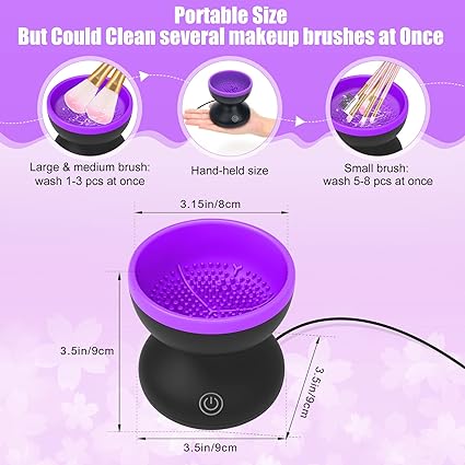 Electric Makeup Brush Cleaner