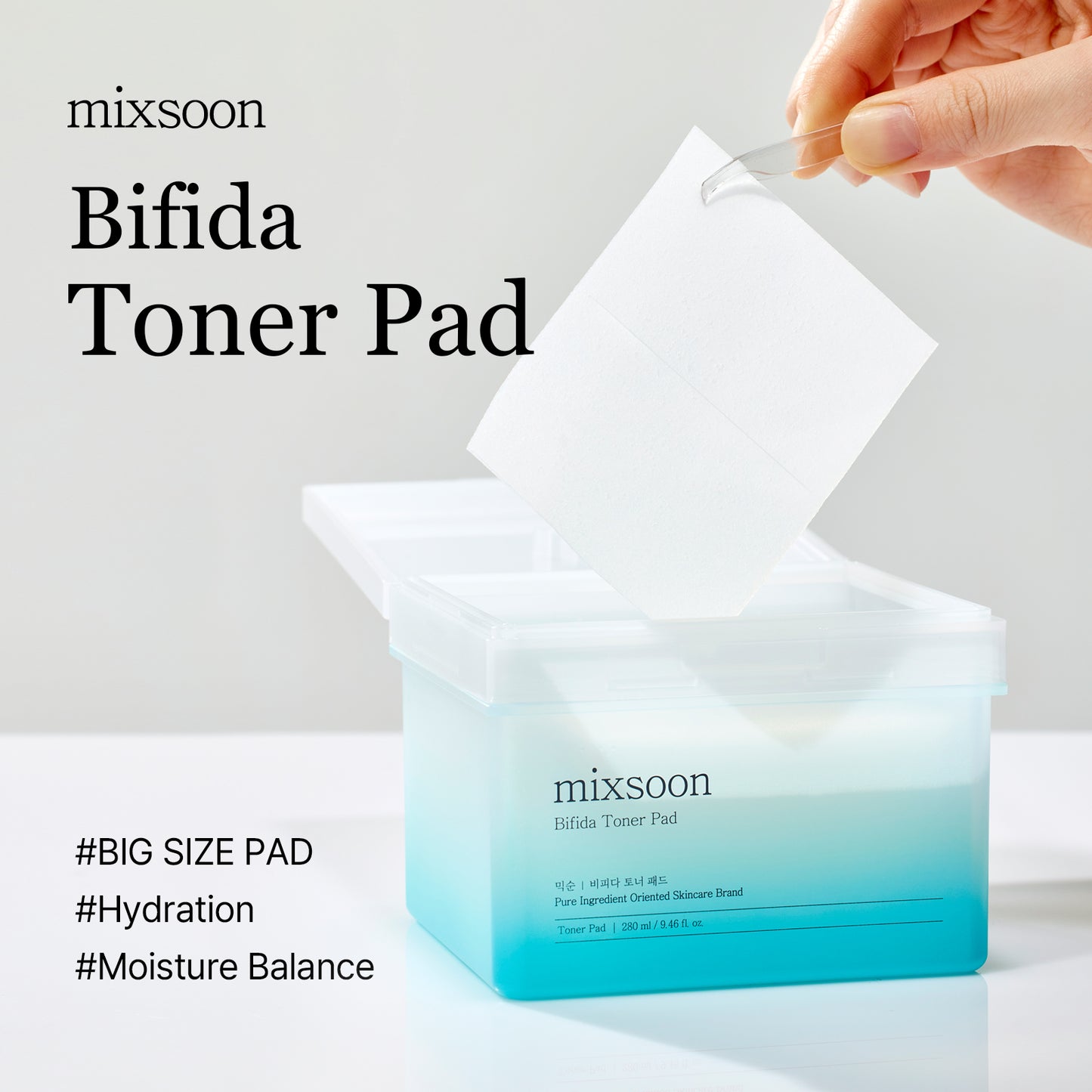 MIXSOON Bifida Toner Pad (120 Sheets)