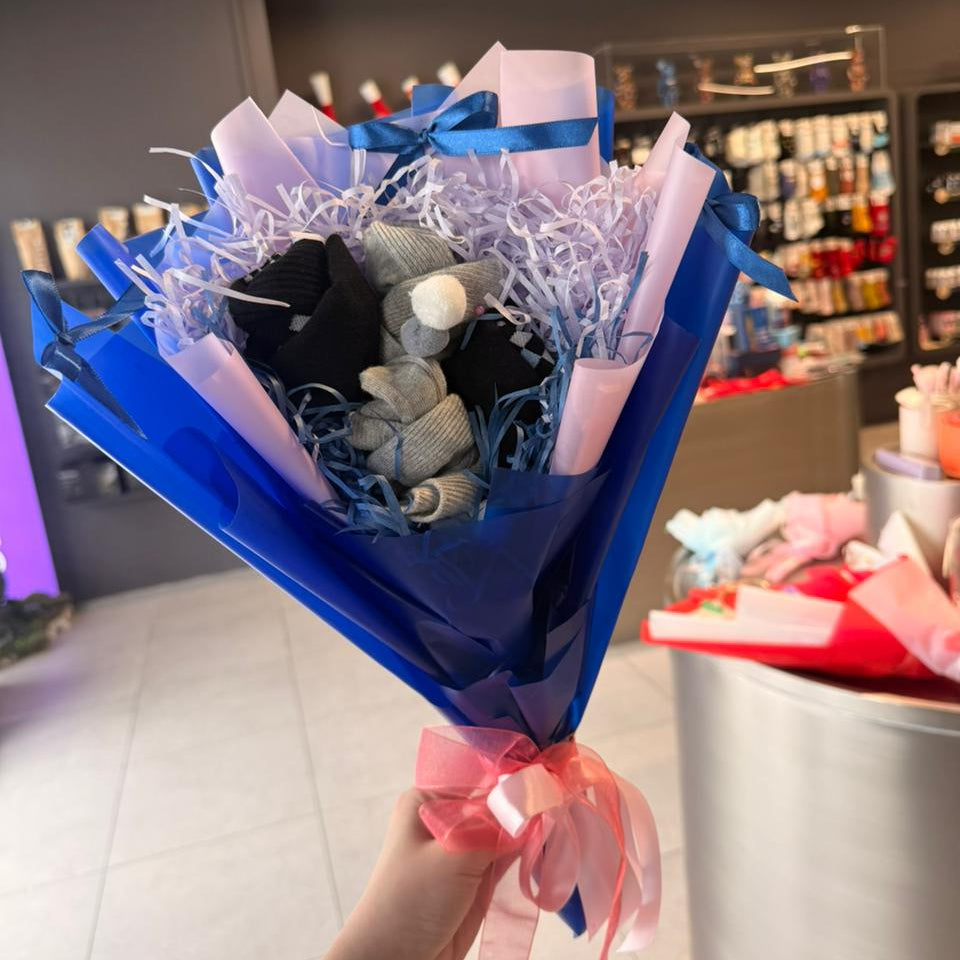 2pair Sock Bouquet