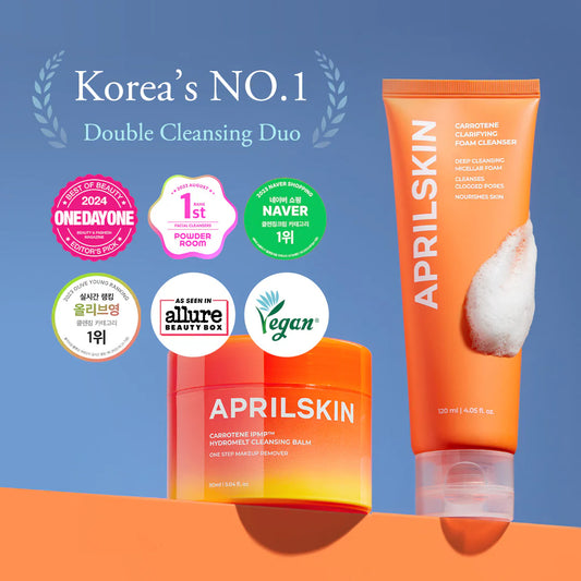 APRILSKIN Real Carrotene Acne Foam Cleanser 120g