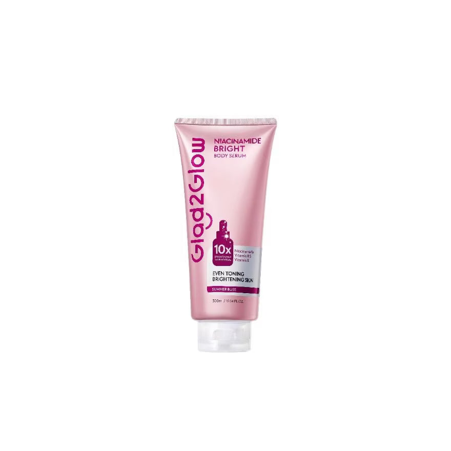 GLAD2GLOW Niacinamide Bright Body Serum 180ml