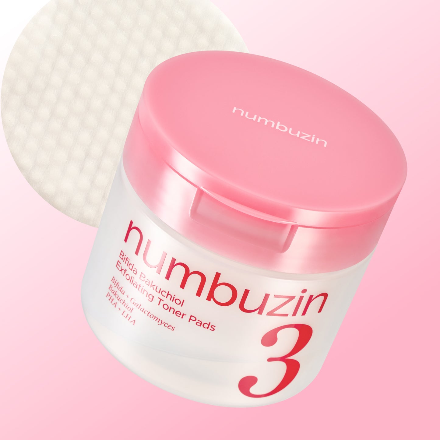 NUMBUZIN No.3 Bifida Bakuchiol Exfoliating Toner Pads 70EA