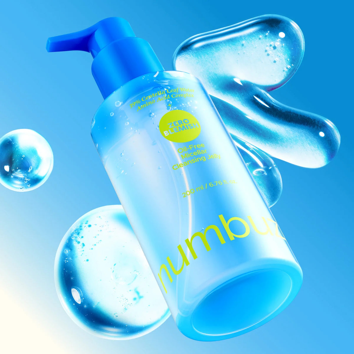 NUMBUZIN Zero Blemish Oil Free Micellar Cleansing Jelly 200ml
