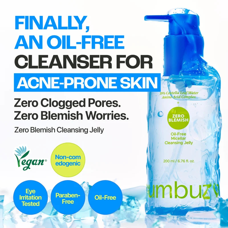 NUMBUZIN Zero Blemish Oil Free Micellar Cleansing Jelly 200ml