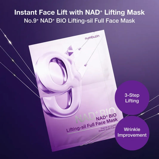 NUMBUZIN No.9 NAD Bio Lifting Full Cover Facial Mask (4 EA)