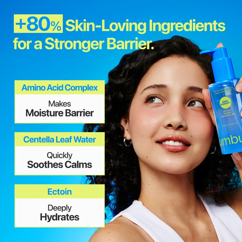 NUMBUZIN Zero Blemish Oil Free Micellar Cleansing Jelly 200ml