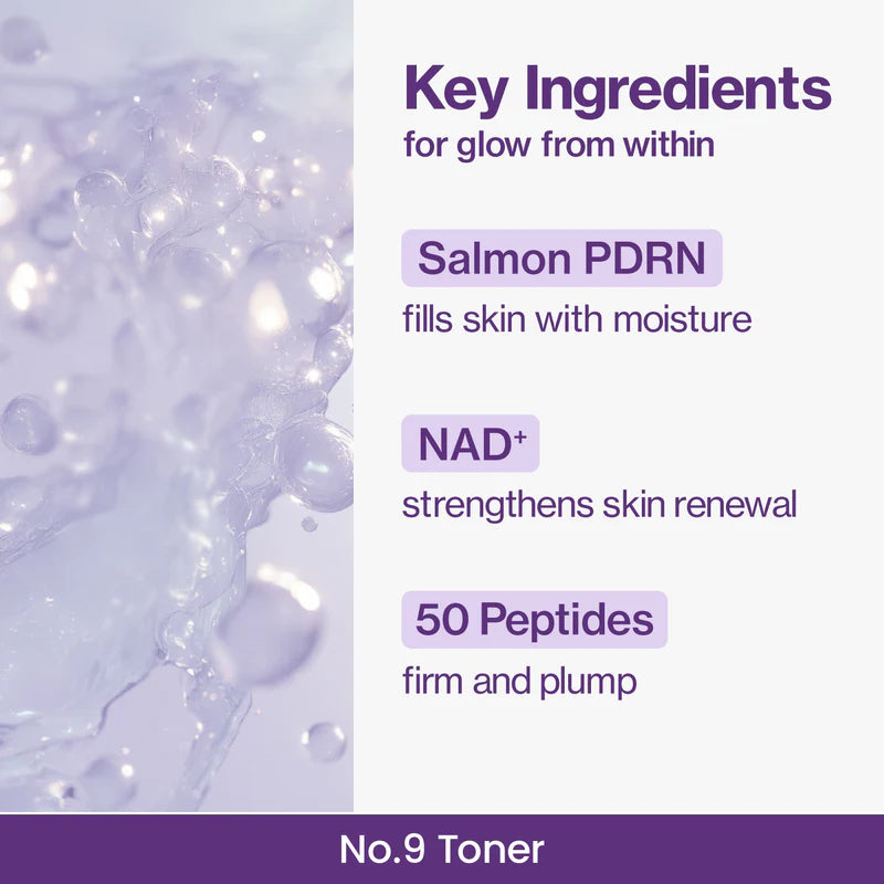 NUMBUZIN N0.9 NAD PDRN Glow Boosting Toner 150ml
