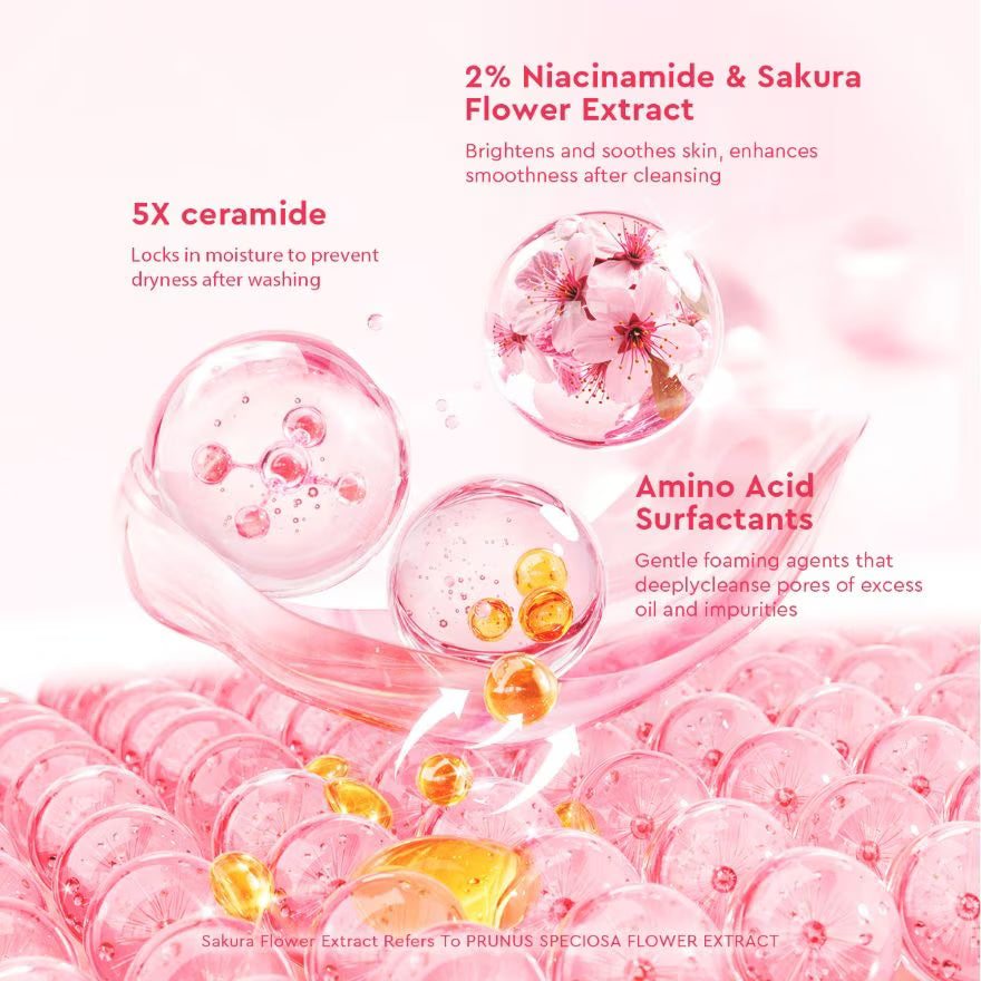 GLAD2GLOW Niacinamide Facial Wash