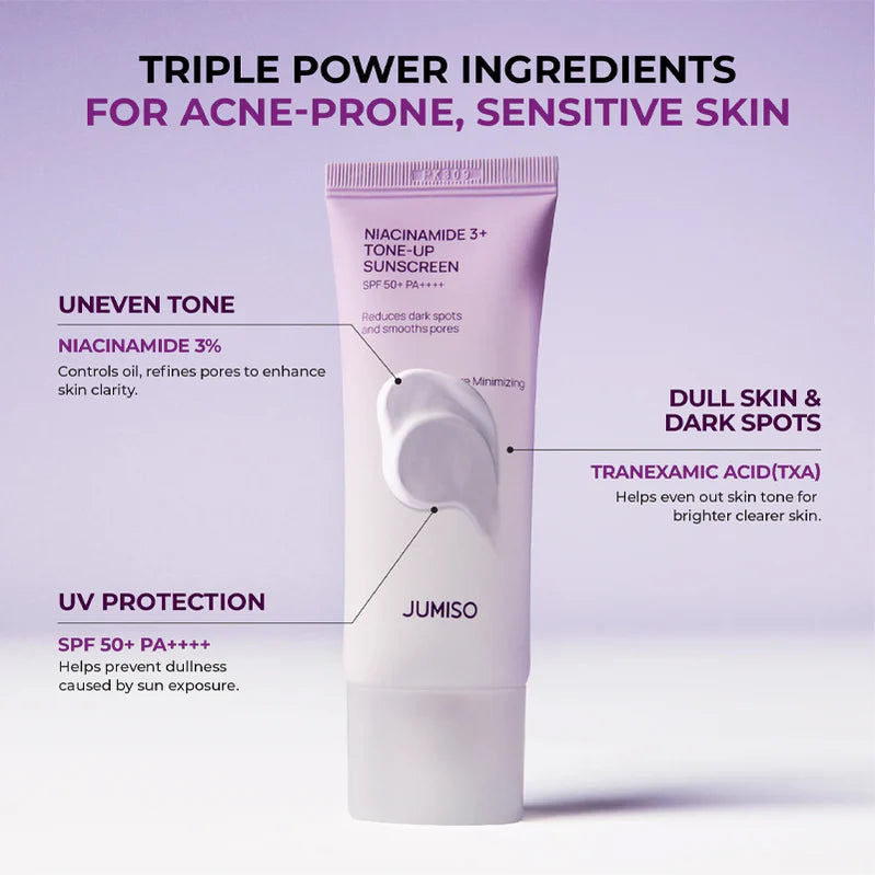 JUMISO Niacinamide 3+ Tone Up Sunscreen 40ml