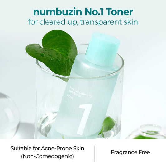 NUMBUZIN NO.1 Pure Full Calming Herb Toner 300ml