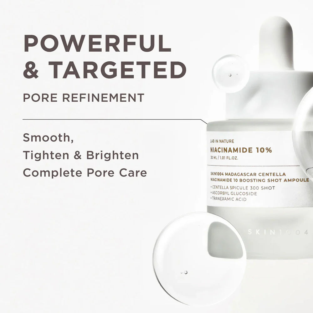 SKIN1004 Madagascar Centella Niacinamide 10 Boosting Shot Ampoule 30ml