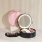 Niceland Round Makeup Bag