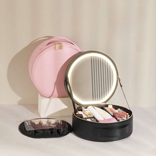 Niceland Round Makeup Bag