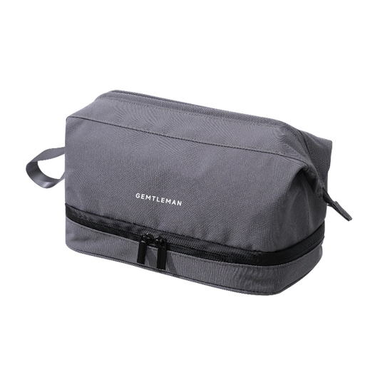 GENTLEMAN Men's Toiletry Travel Storage Organizer Pouch