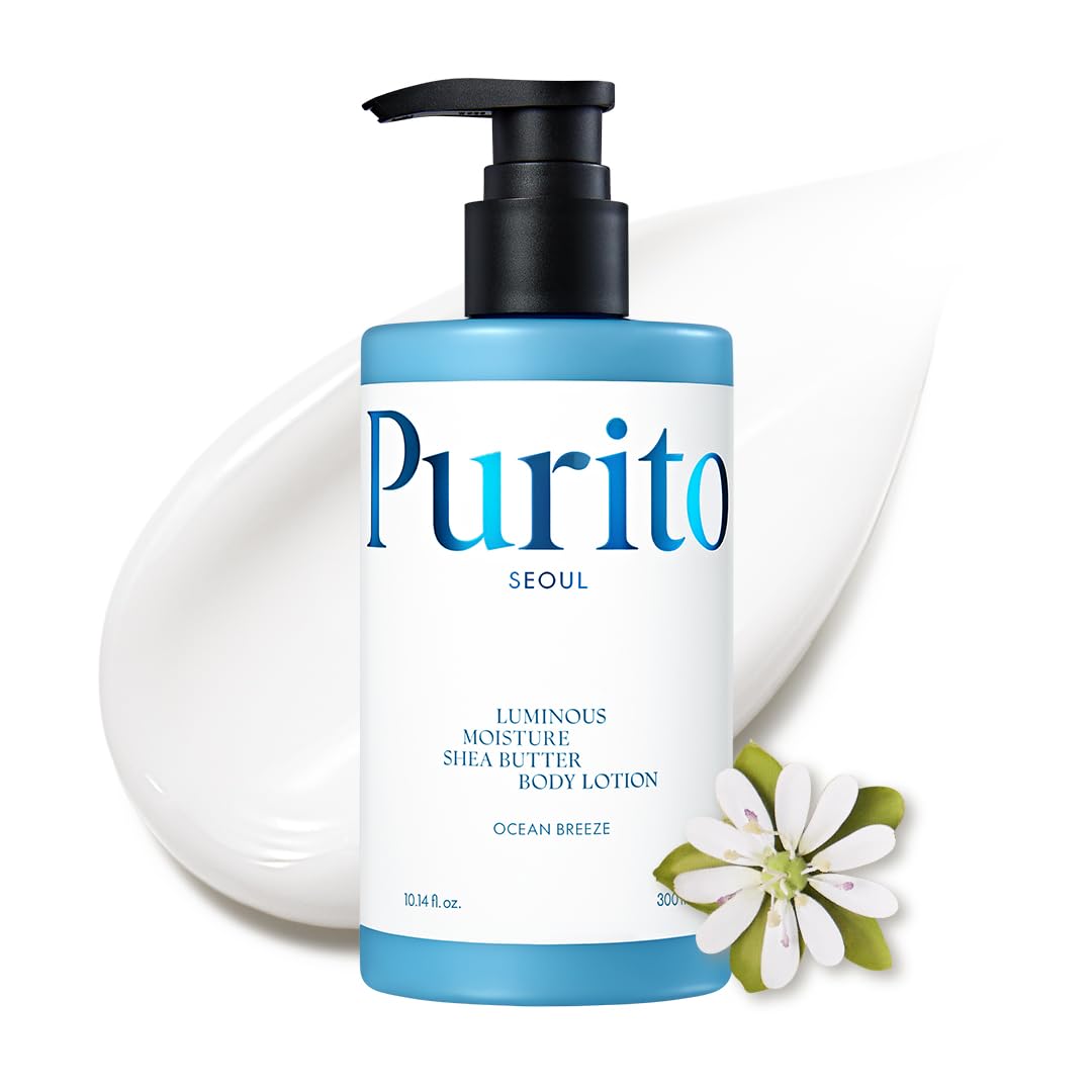 PURITO SEOUL Luminous Moisture Shea Butter Body Lotion 300ml (2 Scents)