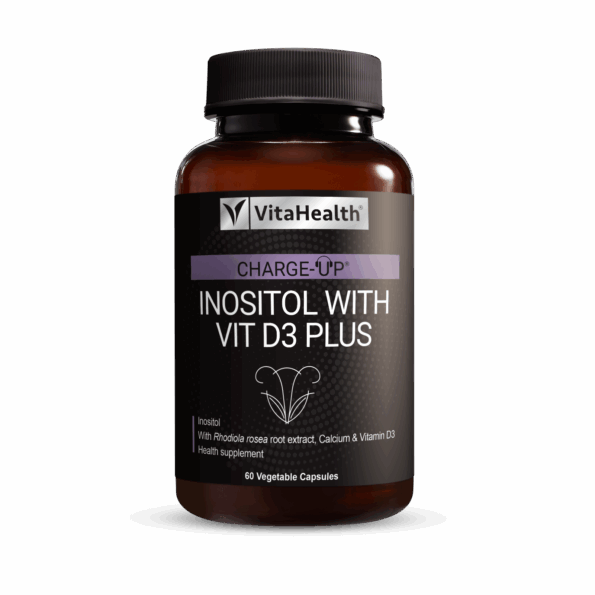 VITAHEALTH Charge-Up Inositol With Vit D3 Plus 30's