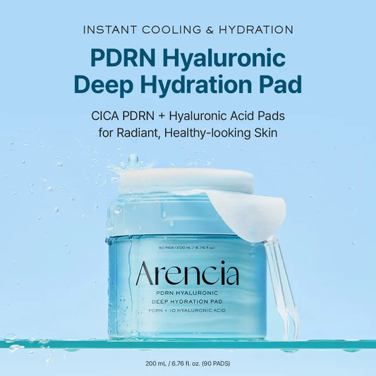 ARENCIA PDRN + Hyaluronic Deep Hydration Pads 90EA