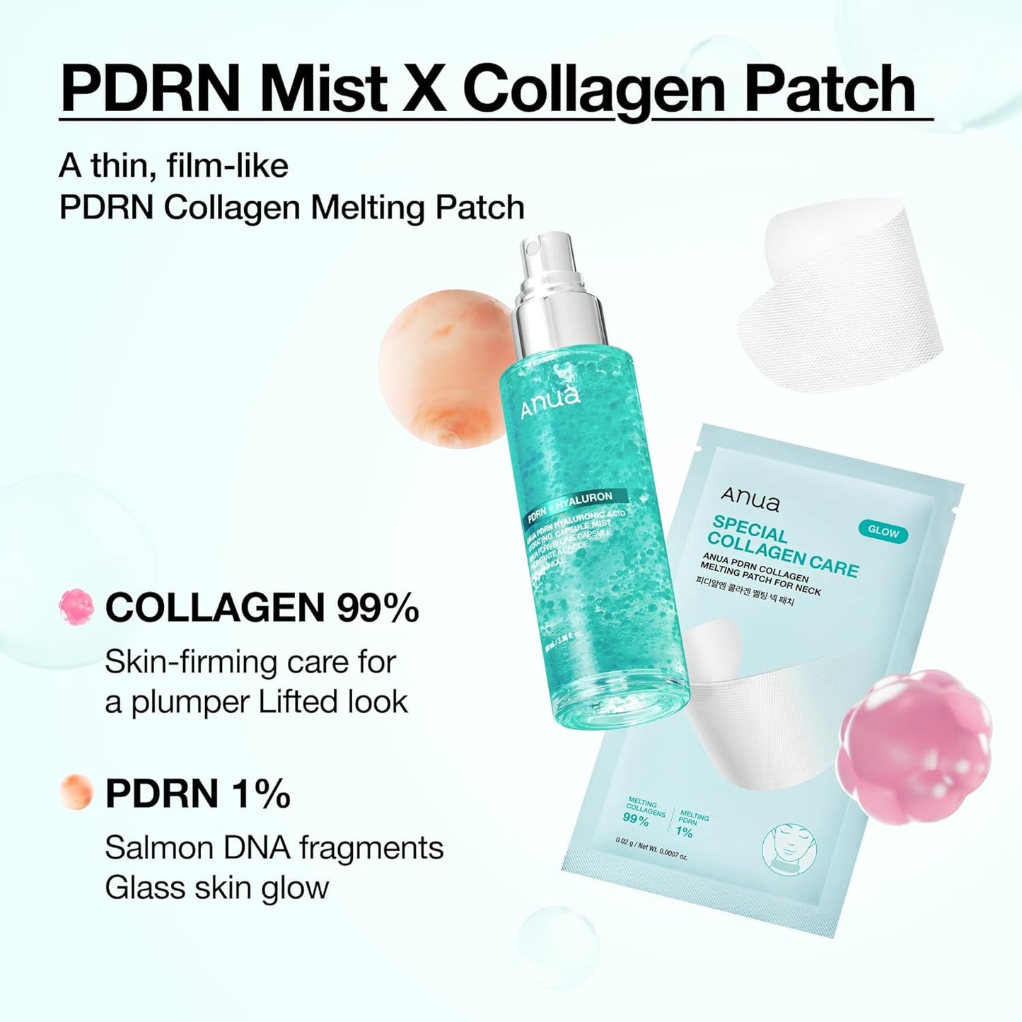ANUA PDRN Collagen Melting Patch For Neck (4EA)