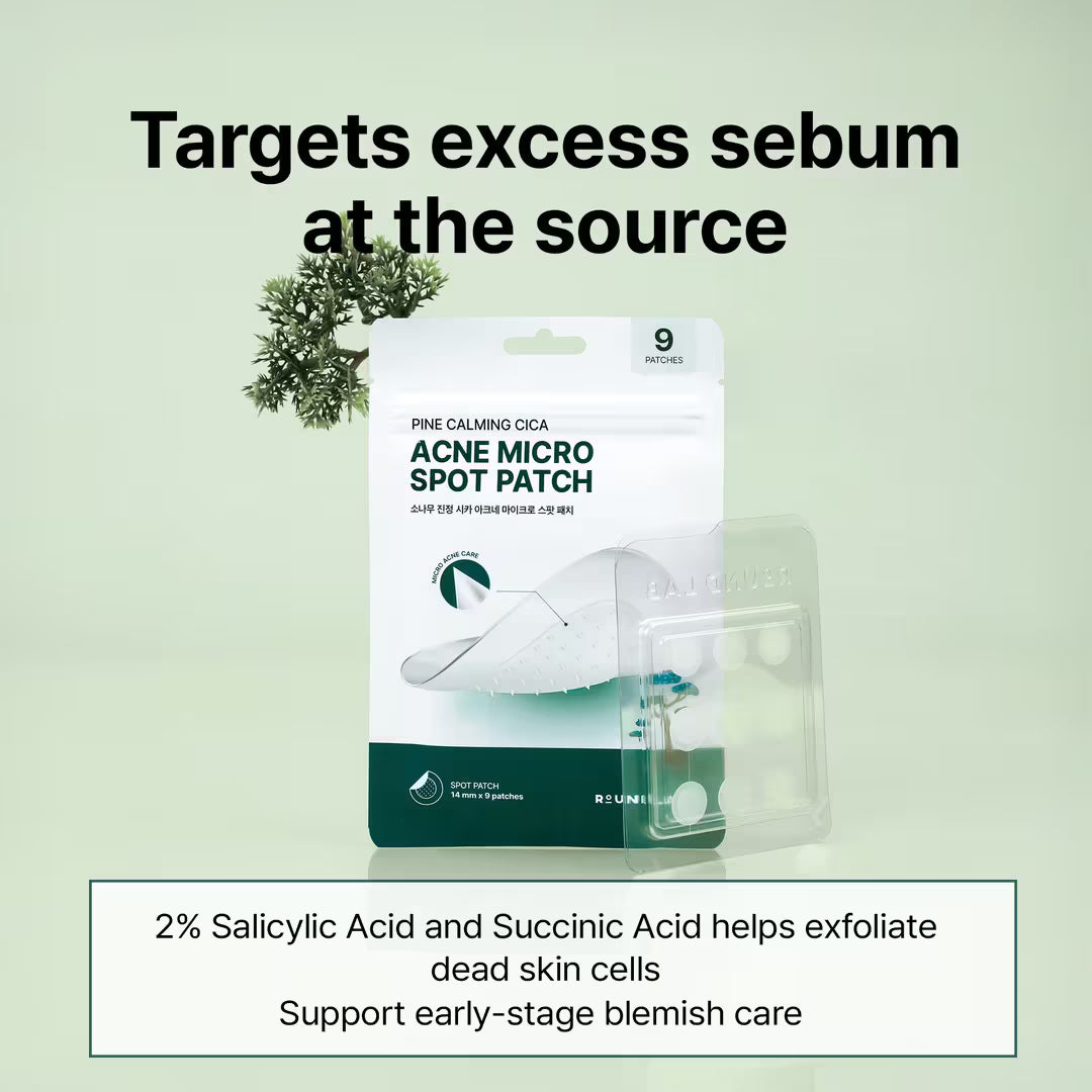 ROUNDLAB Pine Calming Cica Acne Micro Spot Patch