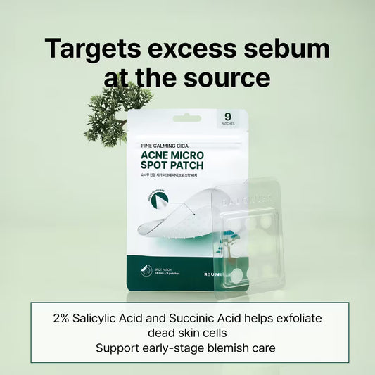 ROUNDLAB Pine Calming Cica Acne Micro Spot Patch