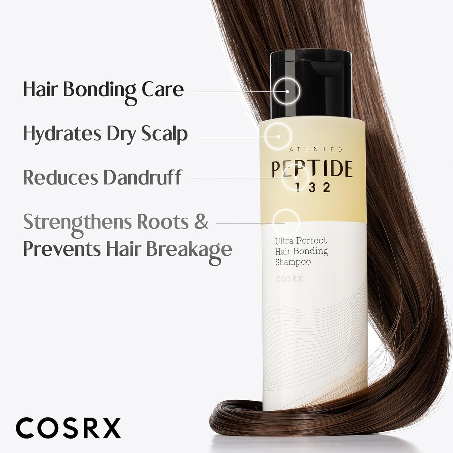 COSRX Peptide-132 Ultra Perfect Hair Bonding Shampoo 200ml