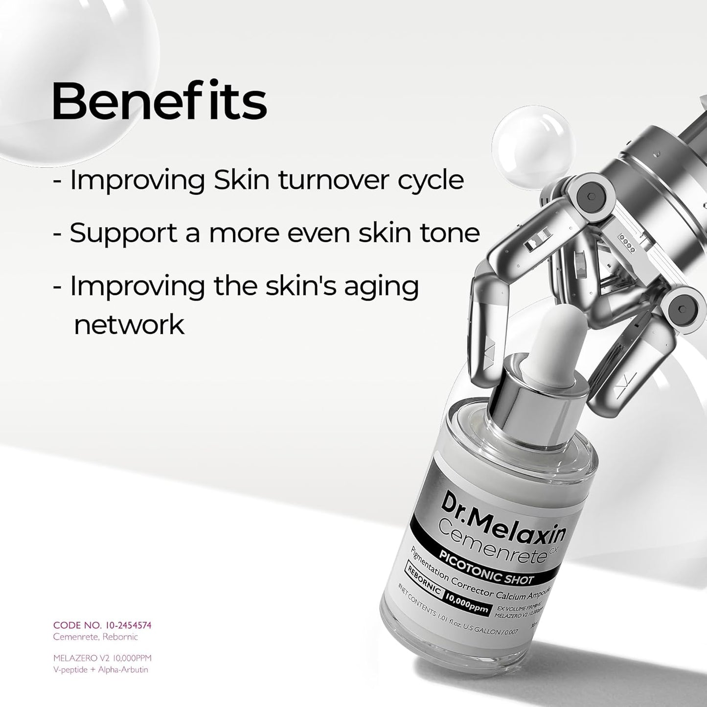 DR.MELAXIN Cemenrete Picotonic Shot Ampoule 30ml