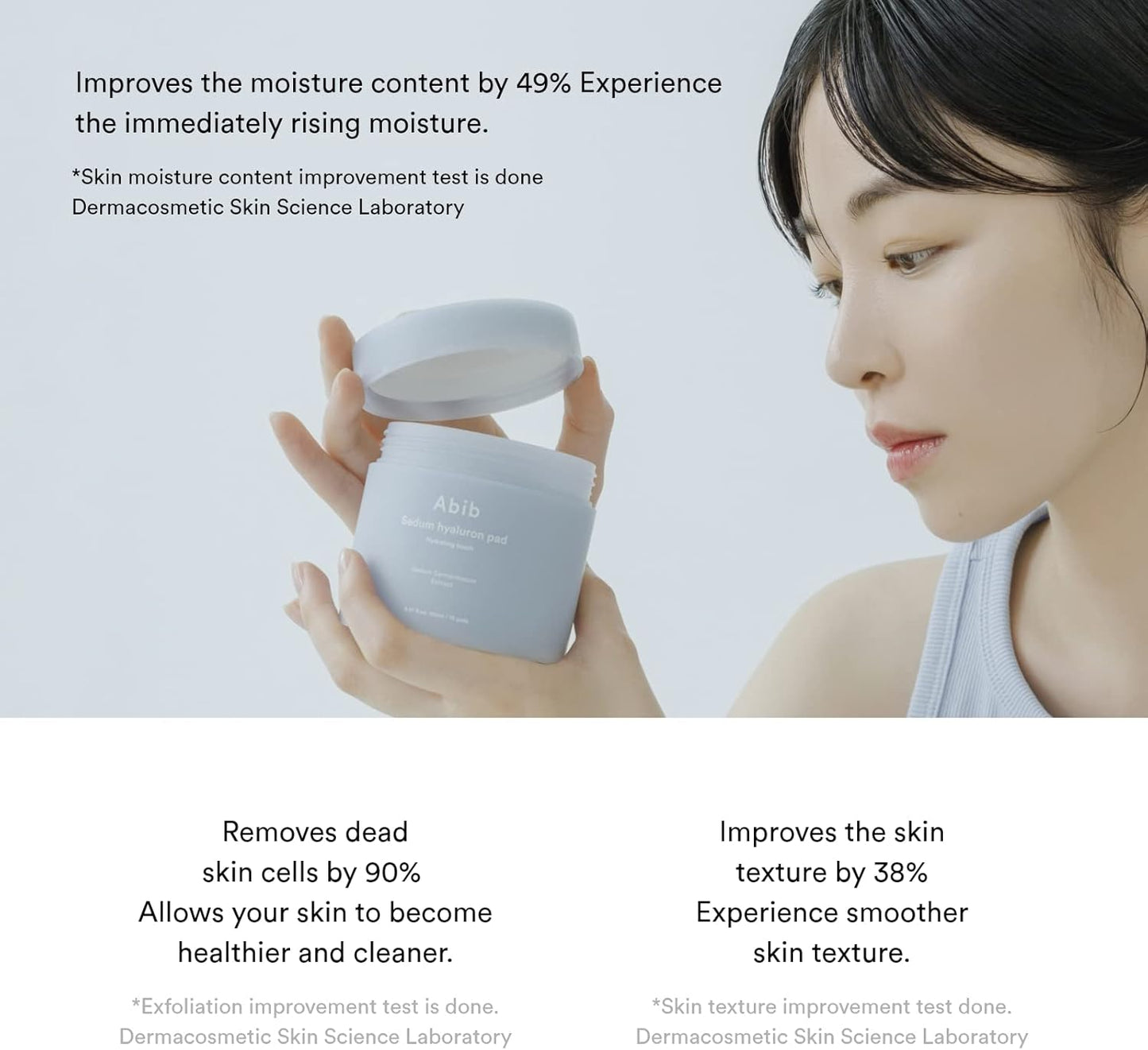 ABIB Sedum Hyaluron Pad Hydrating Touch 75Pads