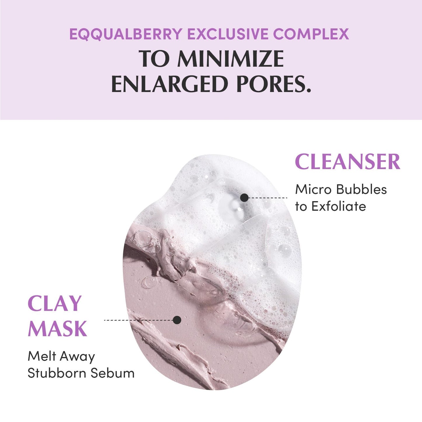 EQQUALBERRY Purple Rice Purifying Pack Cleanser 130g