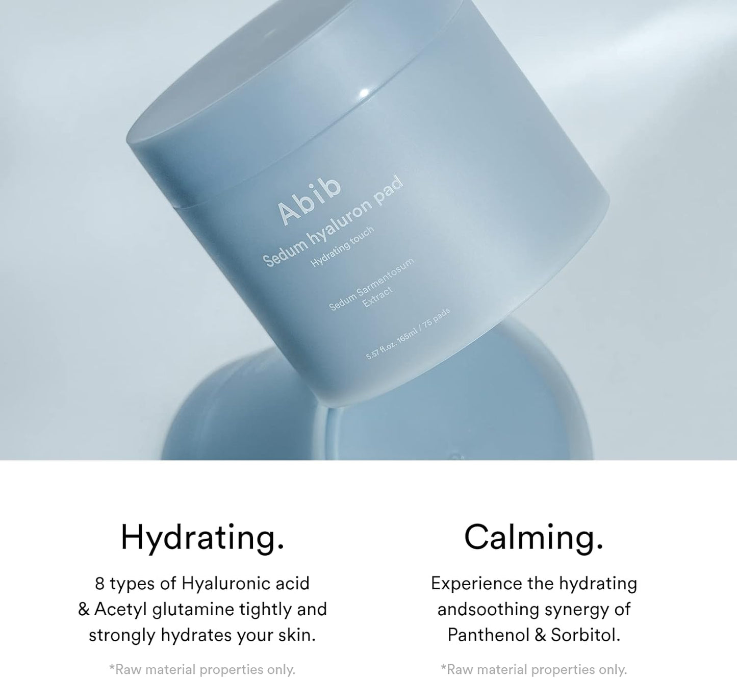 ABIB Sedum Hyaluron Pad Hydrating Touch 75Pads