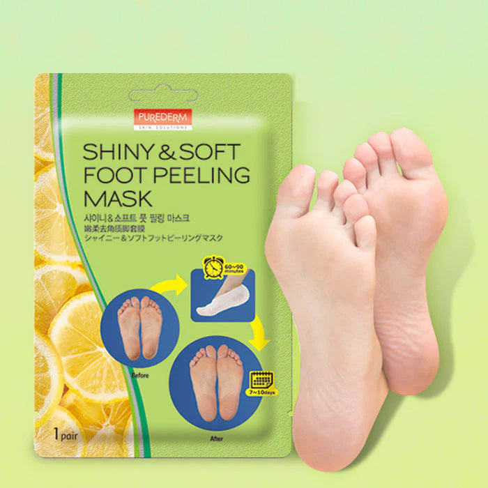 PUREDERM Shiny & Soft Foot Peeling Mask (1 pair)